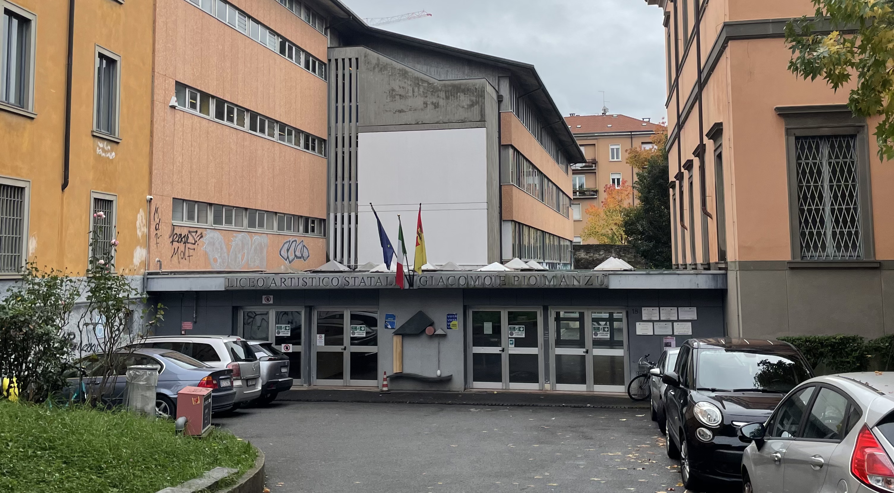 Edificio del Liceo Artistico Giacomo e Pio Manzù, ex sede del Tribunale Speciale