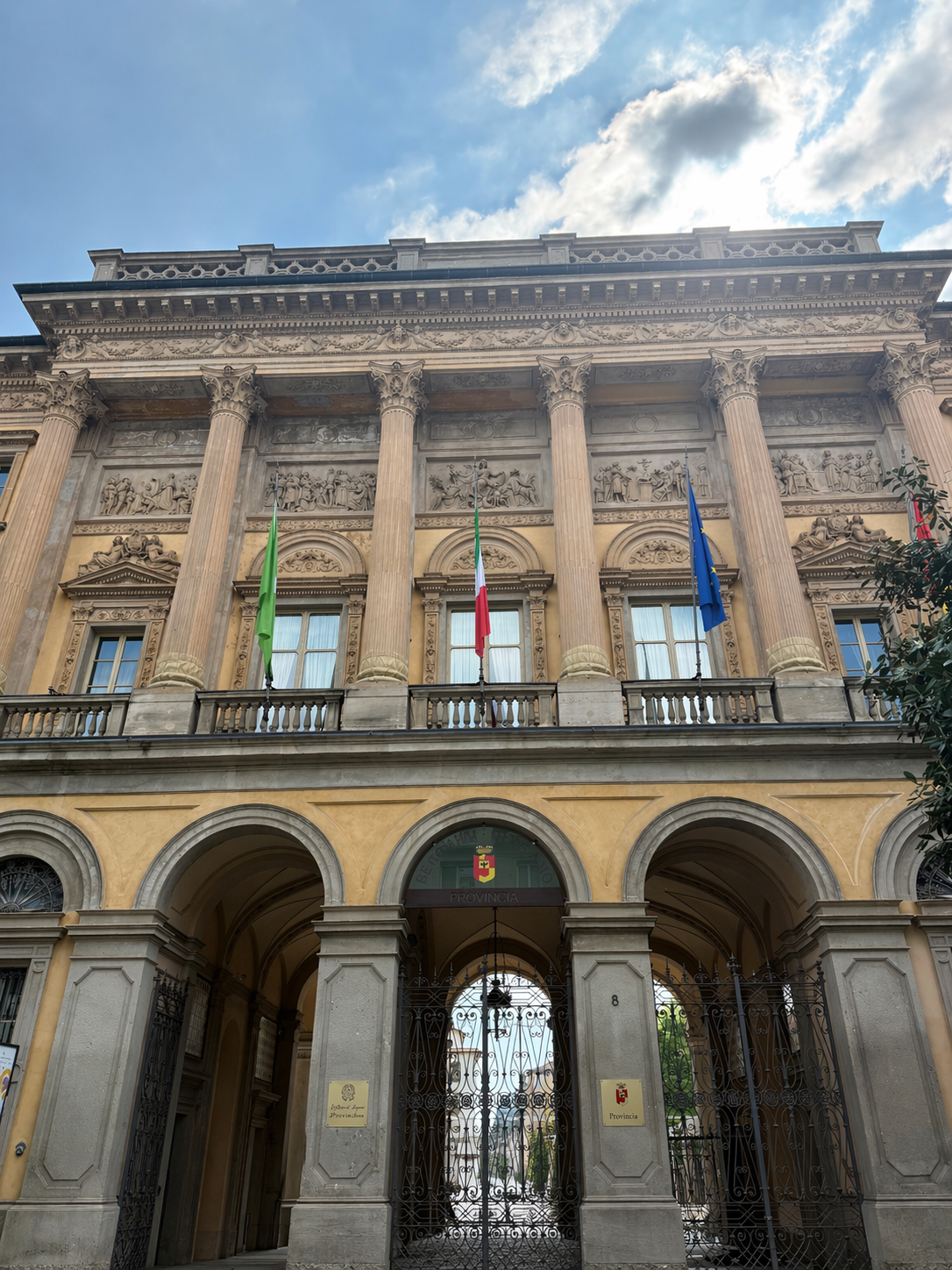 Palazzo della Prefettura di Bergamo, via Torquato Tasso