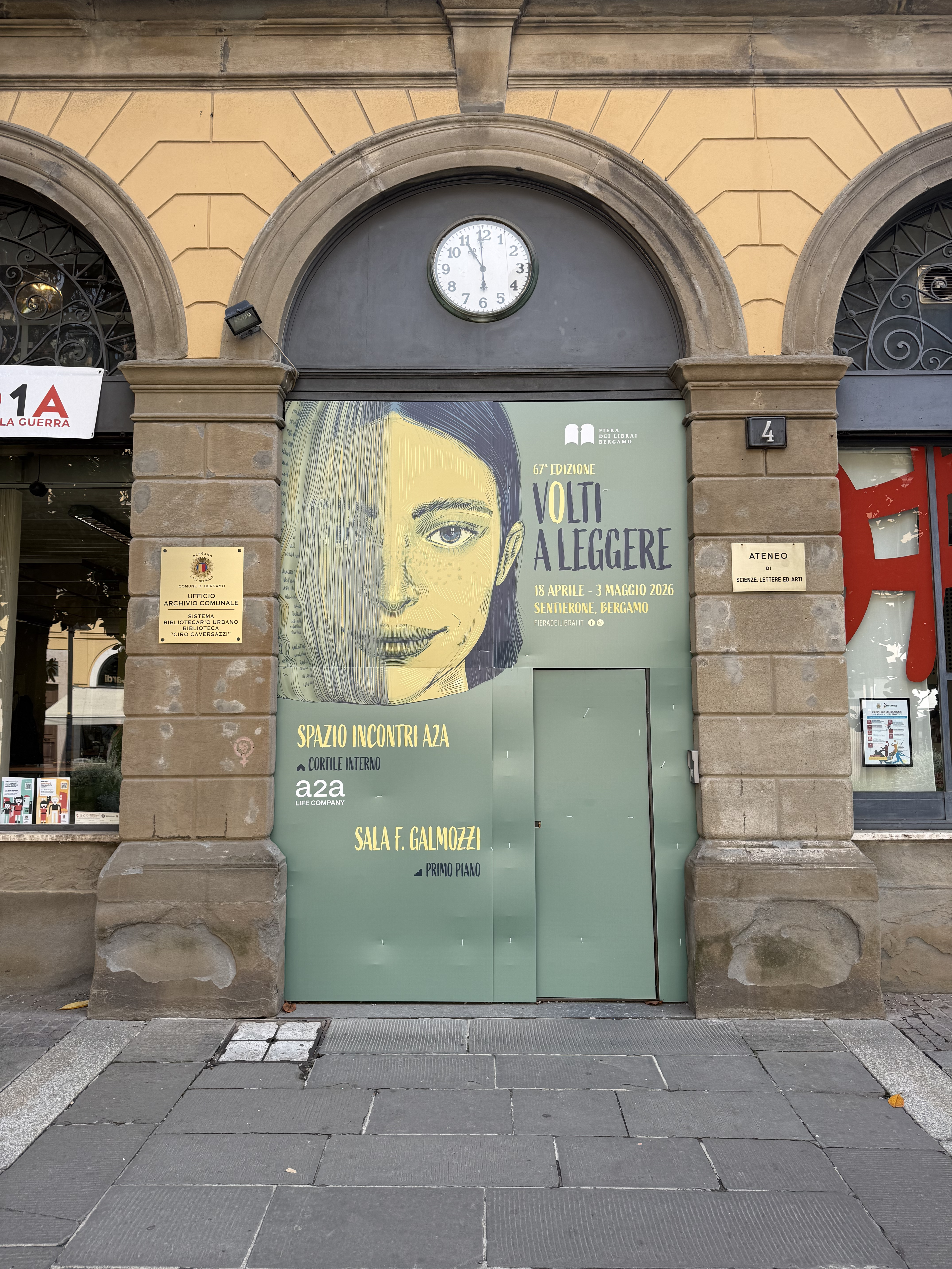 Biblioteca Ciro Caversazzi, Bergamo, via Torquato Tasso 4