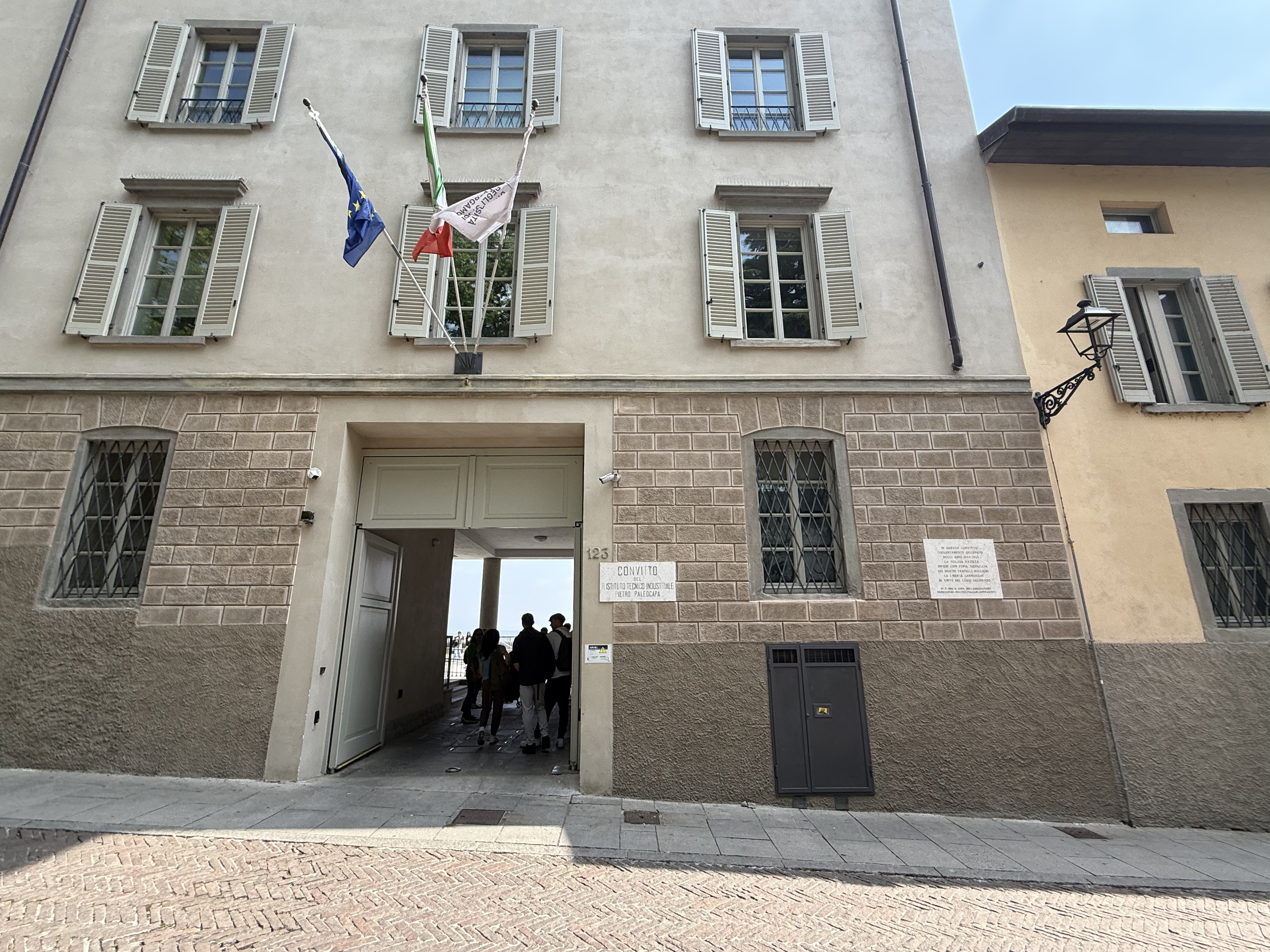 Collegio Baroni, oggi sede dell’Università degli Studi di Bergamo